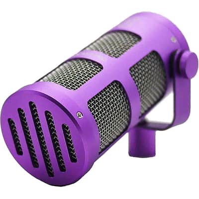 Sontronics PODCAST PRO Supercardioid Dynamic Broadcast Microphone (Purple) image 2