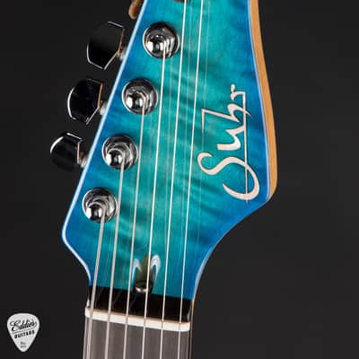 Suhr Standard Roasted - Bahama Blue Burst image 7