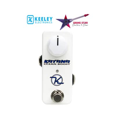 Keeley Mini Katana Clean Boost 4 Mode Booster! With The Dual Micro Switches image 4