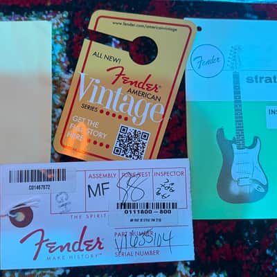 Fender Stratocaster Reissue 1965 - Sunburst Loaded Body image 9