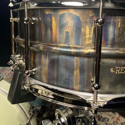 Joyful Noise - 6.5x14" TKO Brass Reserve Snare Drum with Case 2024. MINT! image 5