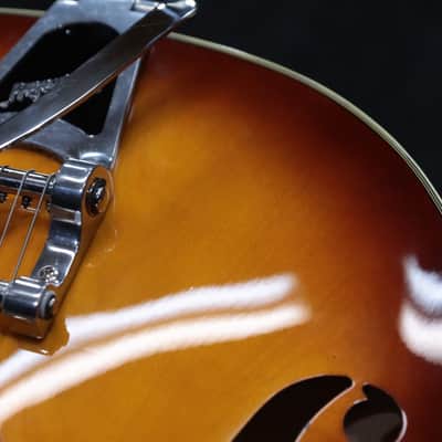 Eastwood Airline H78 Honeyburst Gold Foil Pickups Semi-Hollow El. Guitar w/Case image 12