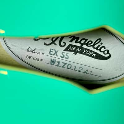 2017 D'Angelico Excel EX-SS Excellent Plus Condition Surf Green Bild 11