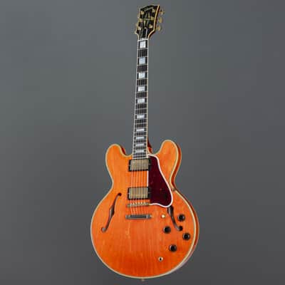 Gibson 1959 ES-355 Light Aged Watermelon Red #A30355 - Semi Acoustic Custom Guitar image 10
