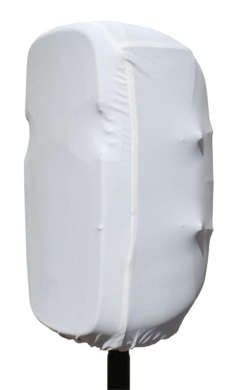 Gator GPA-STRETCH-15-W Stretchy Speaker Cover for 15-inch Speakers - White (2-pack) Bundle image 1