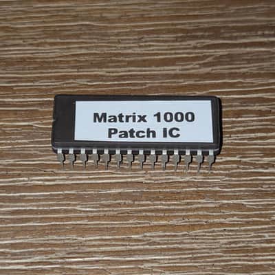 Patch IC for Oberheim Matrix 1000, Patches ROM, U803 EPROM for Oberheim M1000