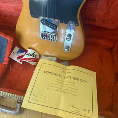 Fender American Vintage '52 Telecaster (1991) – Japanese Tahara Distribution | Full Case Candy & Extra Parts Included image 4