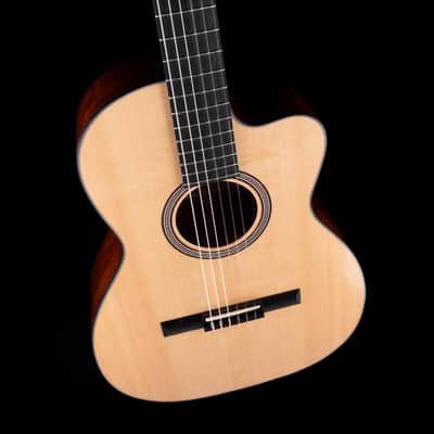 Used 2019 Martin 000C12-16E Nylon Acoustic Electric Guitar Natural with OHSC image 3