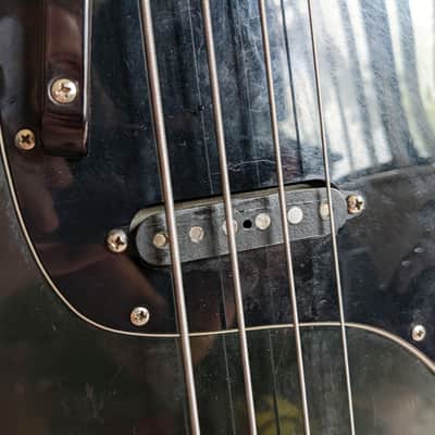 Fender Musicmaster Bass - 1978 - black image 7