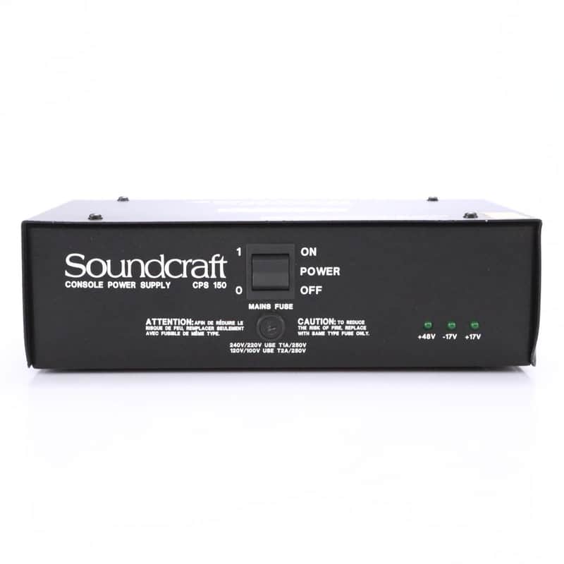 Soundcraft CPS 150 Recording Mixer Console Power Supply #51092