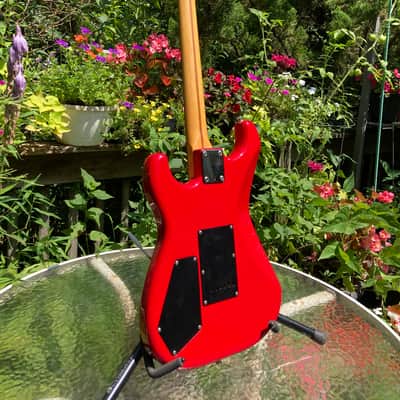 Vintage 1986 Squier by Fender Contemporary Stratocaster Made in Japan Torino Red image 14