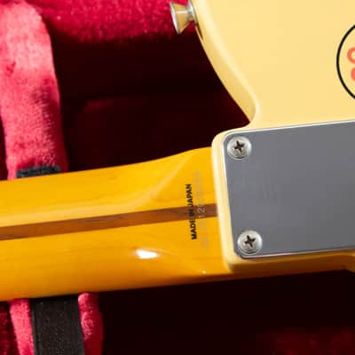 2012 Fender MIJ Japan TL52-SPL ’52 Telecaster Keith Richards Micawber Blonde w/ Tweed HSC image 10