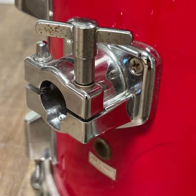 Pearl Export EX 12"x10" Rack Tom Drum Late 1980's - Coral Red image 6