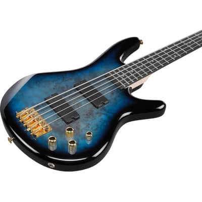 Ibanez GSR205PC Gio SR 5-String Electric Bass - Transparent Marine Burst image 7