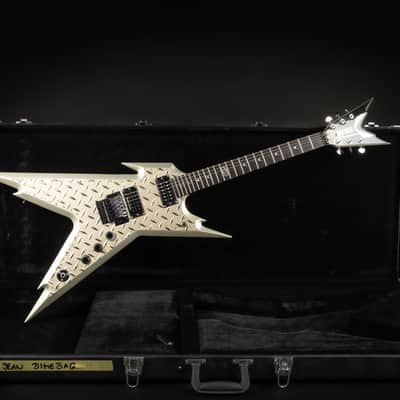 2009 Dean Dime Razorback 10K Commemorative Diamond Plate - Metallic | Limited Edition Korea Dimebag Darrell Signature Pantera PLEK | OHSC image 2