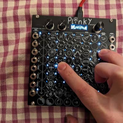 Plinky Polyphonic Touch Synthesizer 2023 - Black image 2