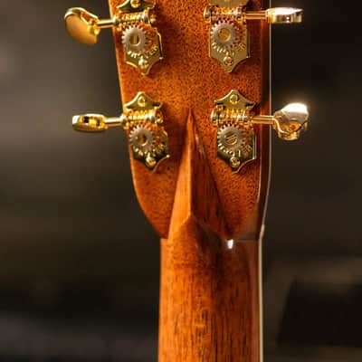Martin Custom Shop Style 45 000-14F Acoustic Guitar - Macassar Ebony/Premium Spruce with Hardshell Case image 6