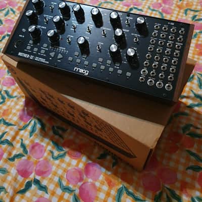 Moog Mother-32 Tabletop / Eurorack Semi-Modular Synthesizer 2015 - Present - Black image 1