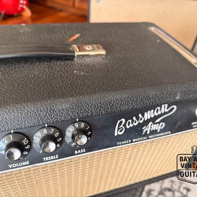 1967 Fender Bassman Head and Ex-Avengers Greg Ingraham Cabinet - Epic Tone! image 3