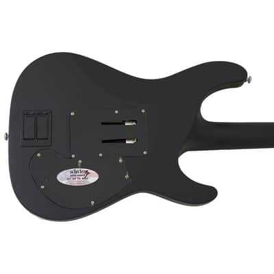 Schecter Damien Platinum-6 FR S LH guitar in Satin Black B-Stock 0373 image 6