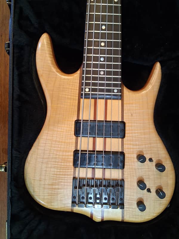 Ken Smith BT Six String Bass 2006 - Flame Maple Top image 1
