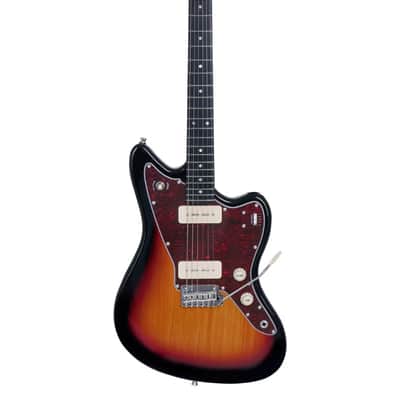 Tagima TW61 Offset Electric Guitar w/P90s, Sunburst Finish image 1