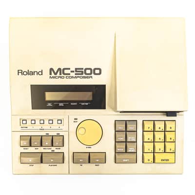 Roland Micro Composer MC-500 - Tactile, Hands-on MIDI Sequencing w/ Original Box, System Files Floppy image 2