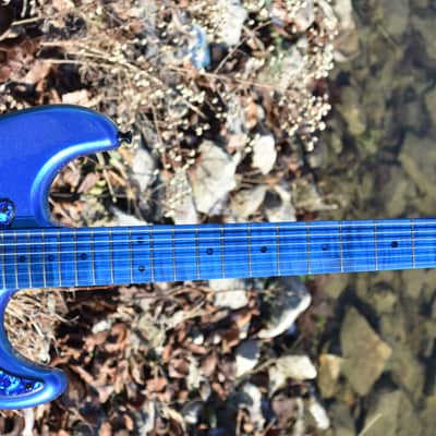 Custom Pre-order! Stratocaster HHH Metallic Blue Hot Rails 5-Way Coil Split image 6