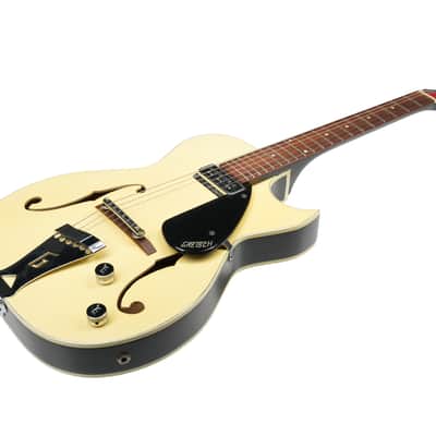 1957 - Gretsch Rambler 6115 Hollow Body - Lotus Ivory over Jet Black image 14