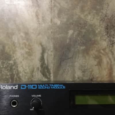 2 items, Roland D110 and PG 10 Programmer