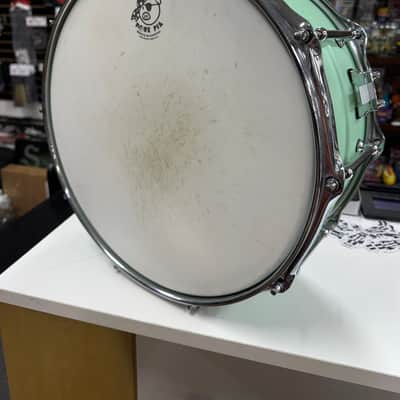 Pork Pie Seafoam Green 14x6.5” Aluminum Snare Drum image 5
