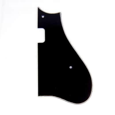 Custom Guitar Pickguard Fits Harmony Rocket H54 H56 1-Pickup ,3ply Black