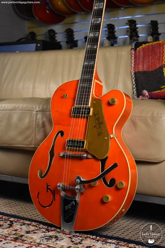 Gretsch G6120WCST Nashville Stephen Stern Masterbuilt 2005 - Orange image 1