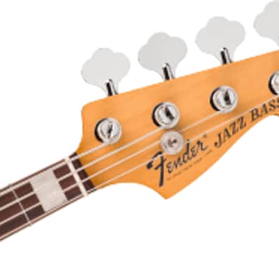 Fender Vintera III Early '70s Jazz Electric Bass. Rosewood Fingerboard, Black image 7