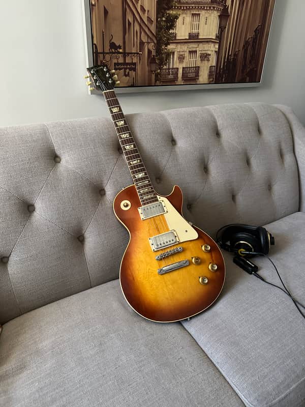 Vintage All Original Gibson Les Paul Standard 1973 Cherry Sunburst - Extremely Rare image 1