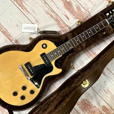 Gibson 1957 Les Paul Special Reissue TV Yellow VOS Custom Shop B-Stock Blem Auth Dlr 8lb8oz #222 image 4