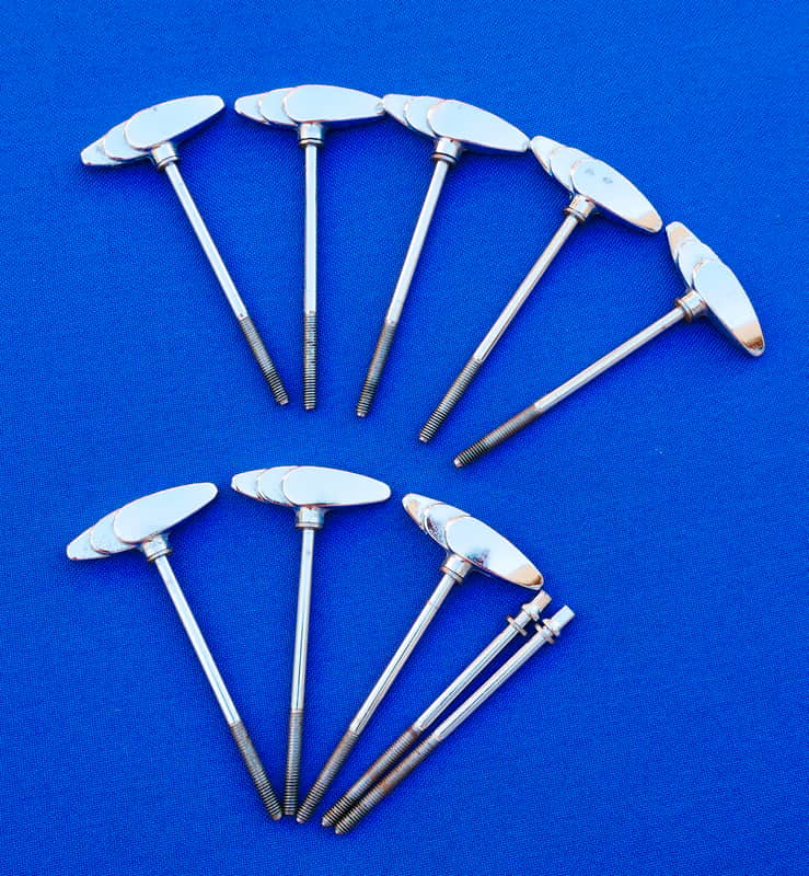 Yamaha Maple Birch Oak Beech Custom Tension Rods T-Rods Short Pack Of 10 - part nr U0043600 image 1