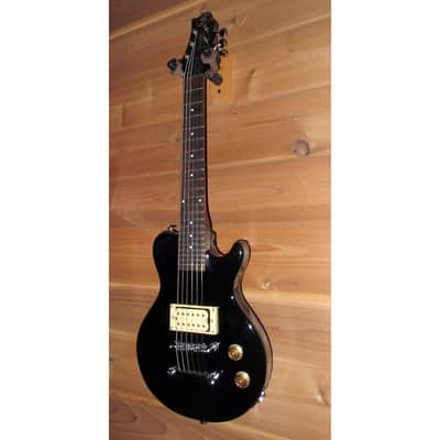Samick - GREG BENNETT Avion Mini LP style electric guitar w/Case Black image 8