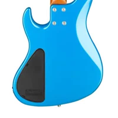 Sadowsky MetroExpress 24-Fret Modern Bass, Roasted Maple Fingerboard, 4-String - Solid Ocean Blue Metallic High Polish image 3