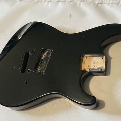 1980's Japan Ibanez Roadstar II RG410 Black Guitar Body Edge Tremolo Ready image 2