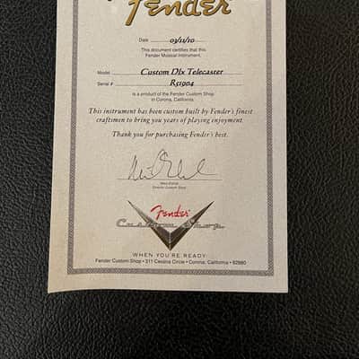 2010 Fender Custom Shop Custom Dlx Telecaster - Awesome Custom Shop Tele! image 11
