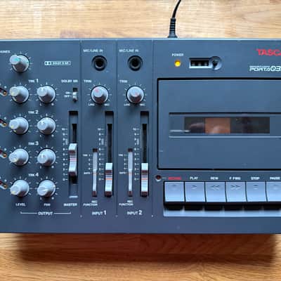 TASCAM Porta 03 mkII Ministudio 4-Track Cassette Recorder | Reverb UK