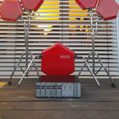 Simmons SDS-V complete set with stands, pads, cables. image 3