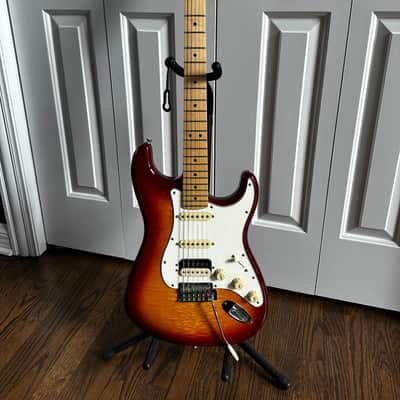 Fender Player Stratocaster Plus Top HSS 2022 - Sienna Sunburst image 1