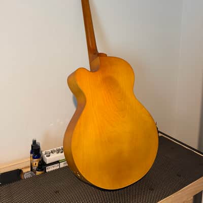Custom built (Body only, no hardware or electronics) L9 hollow body/ Archtop guitar husk 2023 - Vintage amber image 6