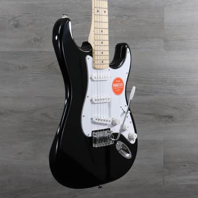 Squier Affinity Series Stratocaster with Maple Fretboard Black image 3