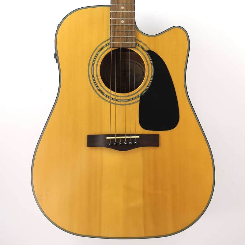 Fender Starcaster NAT Acoustic / Electric Single Cut | Reverb