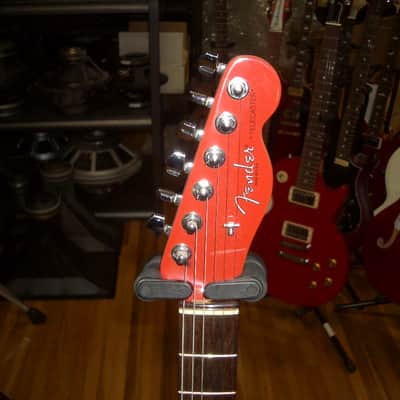 Fender Limited Edition American Standard Telecaster with Matching Headstock 2009 Fiesta Red image 3