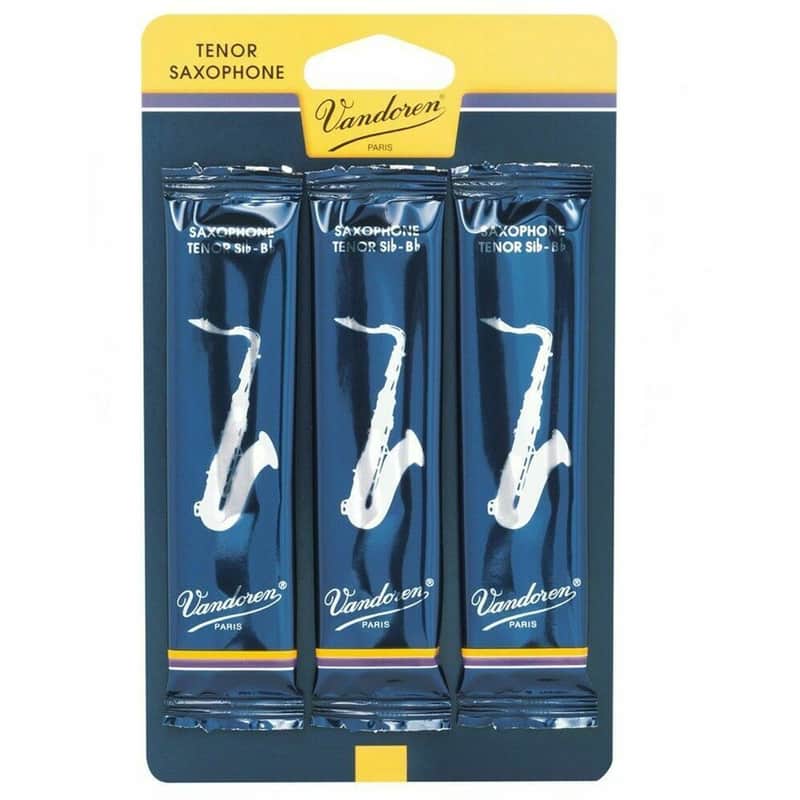 Vandoren Tenor Sax Traditional Reeds Strength 1.5, 3 Pack image 1