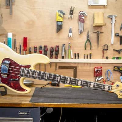 Fender Jazz Bass 1966 - Olympic White image 3